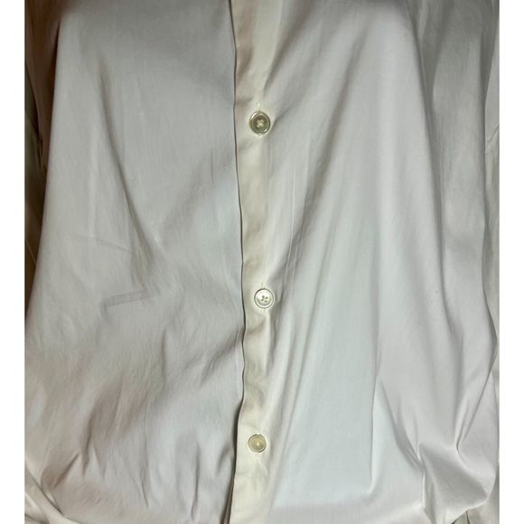 James Perse Mens Button up Shirt  size 4 XL MATTE STRETCH POPLIN DRESS SHIRT - Picture 6 of 10